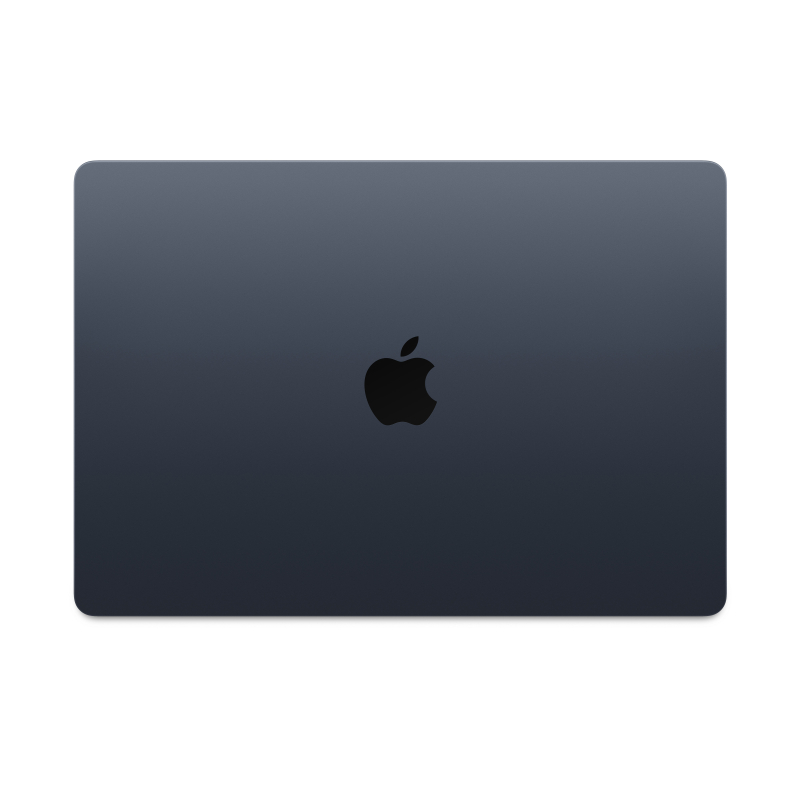 Apple MacBook Air 15" (M3, 8C CPU/10C GPU, 2024), 16 ГБ, 256 ГБ SSD, «полуночный черный»